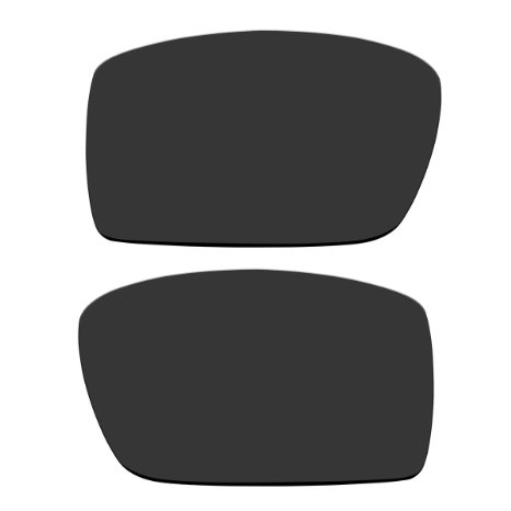 Replacement Black Polarized Lenses for Oakley Gascan Sunglasses