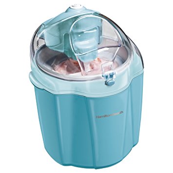 Hamilton Beach 68322 Ice Cream Maker, 1.5-Quart, Blue