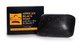 Nubian African Black Soap 5 Ounce 4 Pack