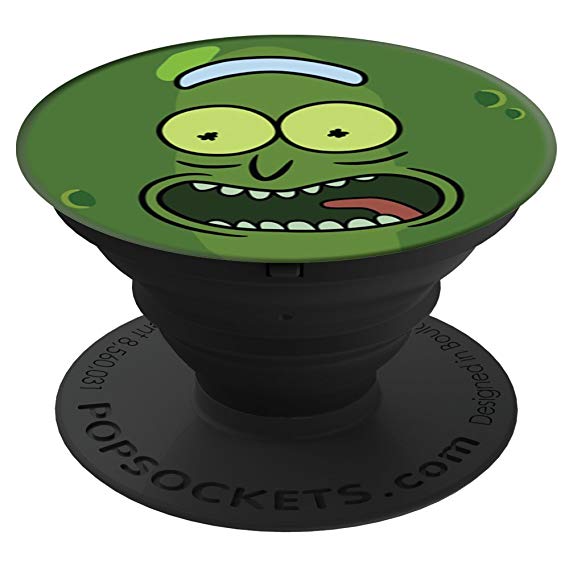 PopSockets: Collapsible Grip & Stand for Phones and Tablets - Rick & Morty - Pickle Rick