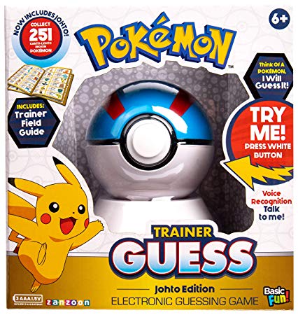 Basic Fun Pokémon Trainer Guess: Johto Edition - Electronic Game