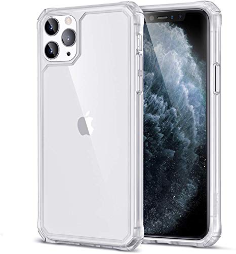 ESR Air Armor Case for iPhone 11 Pro Max Case, [Shock-Absorbing] [Scratch-Resistant] [Military Grade Protection] Hard PC   Flexible TPU Frame, for The iPhone 11 Pro Max (2019 Release), Matte