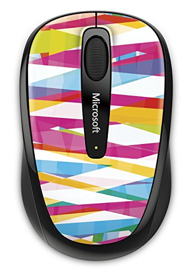 Microsoft Wireless Mobile Mouse 3500 Bandage Stripes