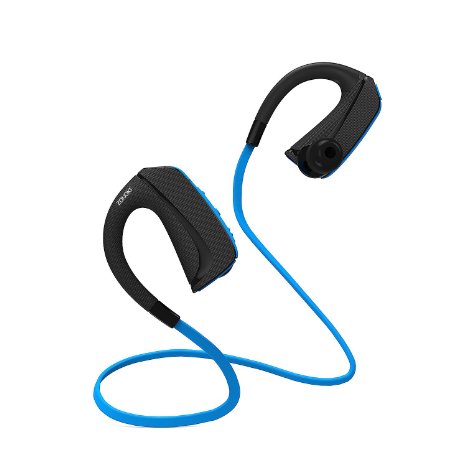 FIIL Wireless Bluetooth Headphones,Stereo Sport Water-Resistant Sweatproof Earphone,Hook Designed Secure Fit for Running Gym Exercise Headsets (Blue)