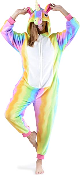 Unisex Women's Animal Onesie Pajama Men's Halloween Costumes