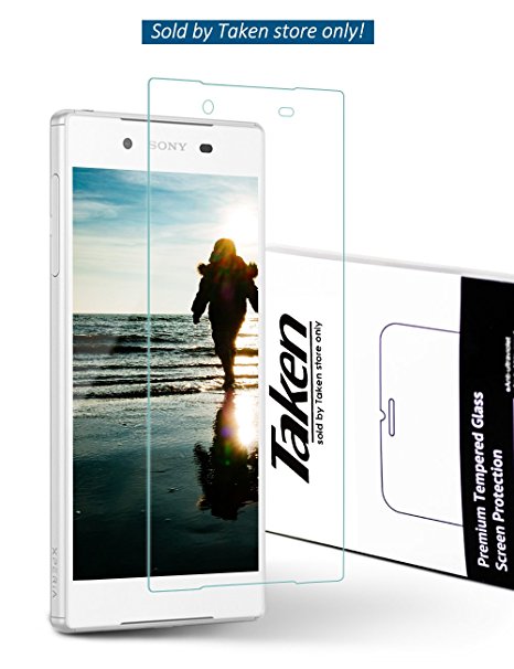 Taken Xperia Z5 Screen Protector - Tempered Glass High Definition Ultra Clear Screen Protectors for Sony Xperia Z5