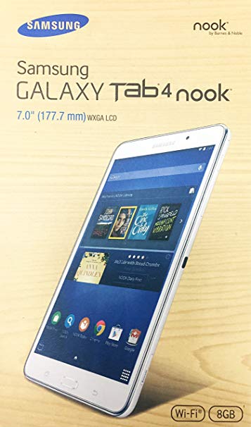 Samsung Galaxy Tab 4 NOOK Edition 8GB Tablet WIFI (7-Inch, WHITE) SM-T230NU