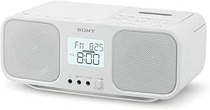 SONY CD Radio Cassette Recorder CFD-S401-W (White)【Japan Domestic Genuine Products】