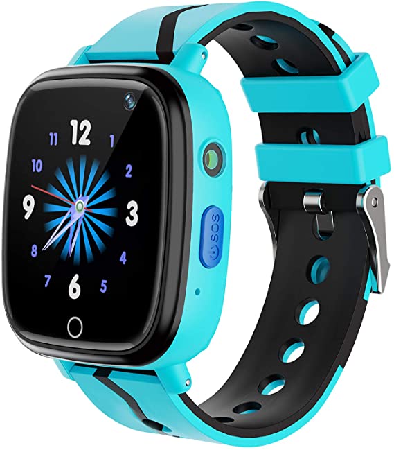 Kids Smart Watch for Boys Girls – Kids Smartwatch with Call 7 Games Music Player Camera SOS Alarm Clock Calculator 12/24 hr Touch Screen Children Smart Watch for Kids Age 4-12 Birthday Gifts