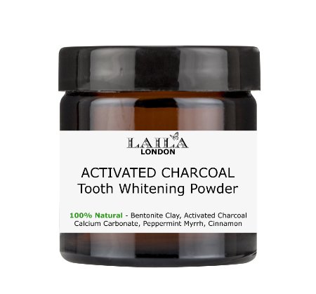Activated Charcoal Tooth Powder Large 3oz Herbal Organic 100 Natural Fluoride Free Natural Whitening Remineralising Oral Dental Polish 60ml Breath Freshener Bentonite Clay Myrrh and Mint