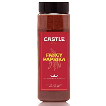 Castle Foods | Ground Fancy Paprika, 1 lb Premium Restaurant Quality