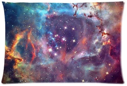 Galaxy Universe Space Pillowcase Standard Size 20"x30" PWC1216