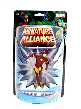 Marvel Marvel Miniature Alliance 2.75" PVC Figurine - Iron Man (Individually packaged on Blister Card)