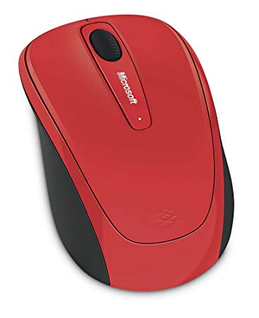 Microsoft Wireless Mobile Mouse 3500 Limited Edition - Flame Red Gloss