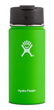 Hydro Flask Vacuum Insulated Stainless Steel Water Bottle, Wide Mouth w/Hydro Flip Cap