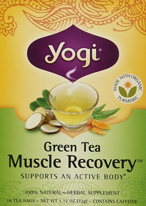 Yogi Tea Muscle Recovery Green Tea Bags
