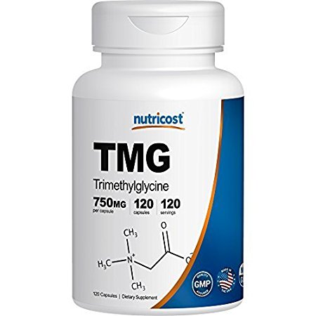 Nutricost TMG 750mg, 120 Capsules