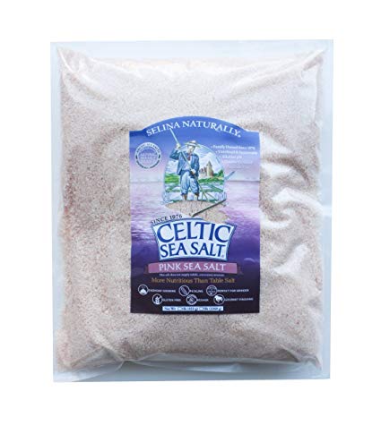 Celtic Sea Salt Pink Sea Salt Bag, 5 Pound