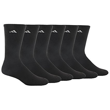 adidas Men's Athletic Crew Socks (6-Pack)