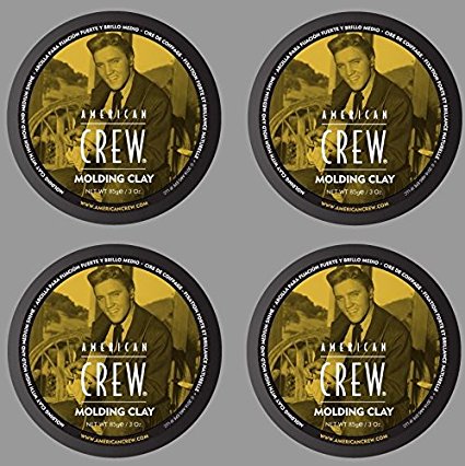 American Crew Molding Clay 3oz (4-PACK!!)
