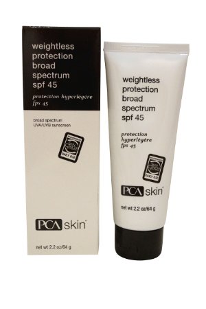 PCA Skin Weightless Protection Broad Spectrum SPF 45 22 Ounces