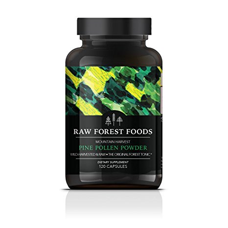 Raw Forest Foods Pine Pollen Capsules