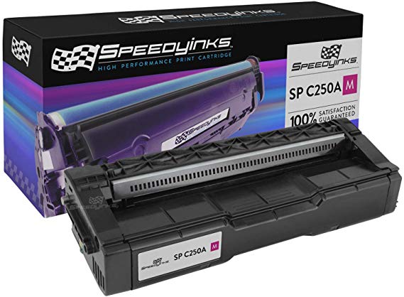 Speedy Inks Compatible Toner Cartridge Replacement for Ricoh SP C250 407541 (Magenta)