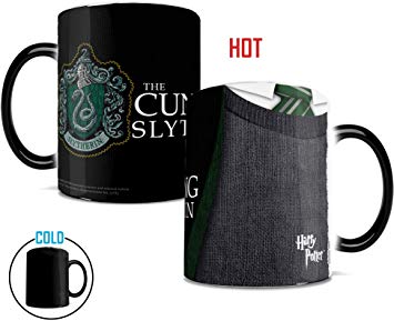 Harry Potter – House Robe - Slytherin – Morphing Mugs Heat Sensitive Mug – Ceramic Color Changing Heat Reveal Coffee Tea Mug