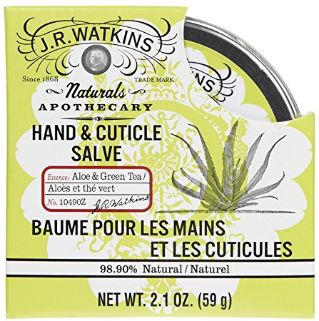 J. R. Watkins Hand & Cuticle Salve - Aloe & Green Tea - 2.1 oz