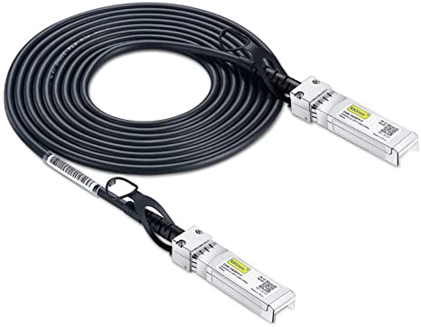 #10Gtek# SFP  DAC Twinax Cable, Passive, Compatible with Cisco SFP-H10GB-CU2.5M, Ubiquiti UniFi, Fortinet and More, 2.5 Meter(8.2ft)