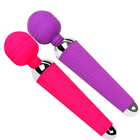 Lovinland 1 PC Powerful Massager Vibrators for Women USB Rechargeable (Purple)