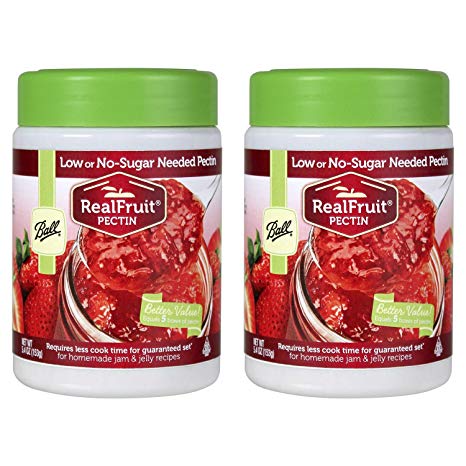 Ball Real Fruit, Low or No-Sugar-Needed Pectin 5.4 oz (Pack of 2)