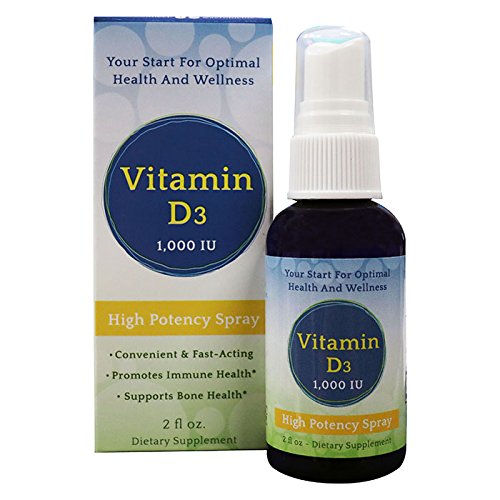 Aerobic Life Vitamin D3 Supplement Spray, 2 ounce