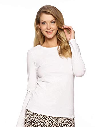 Felina Women's Long Sleeve Crew Neck Tee