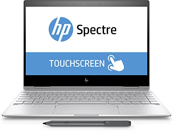 2017 HP Spectre x360 13 - 13.3" FHD Touch - 8gen i7-8550U - 8GB - 256GB SSD - Pen - Silver