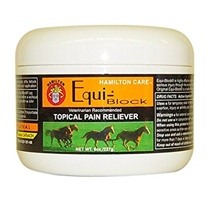 Miracle Coat Original Equi-Block Topical Pain Reliever for Horses, 8-Ounce
