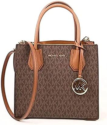 MICHAEL KORS MERCER MEDIUM MESSENGER CROSSBODY SATCHEL POWDER