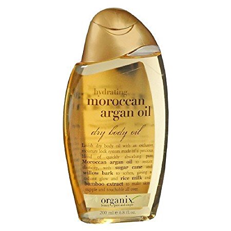 Organix Hydrating Moroccan Argan Oil, Dry Body Oil 6.8 fl oz (200 ml)