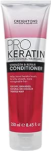 Creightons Pro Keratin Strength & Repair Conditioner (250ml) - Helps Boost Keratin Levels For Silky Smooth, More Manageable Hair. For Dry, Damaged Hair.