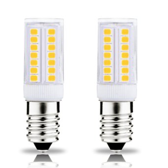 LOHAS® E14 SES LED Bulb 5 Watt,400lm,3000K Warm White,40 Watt Replacement,360°Beam Angle,220-240V AC,Non Dimmable - Pack of 2