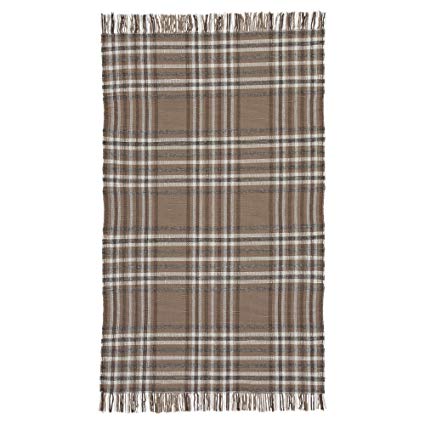 Ashley Furniture Signature Design - Hardy Large 8' x 10' Rug - Contemporary - Plaid Brown