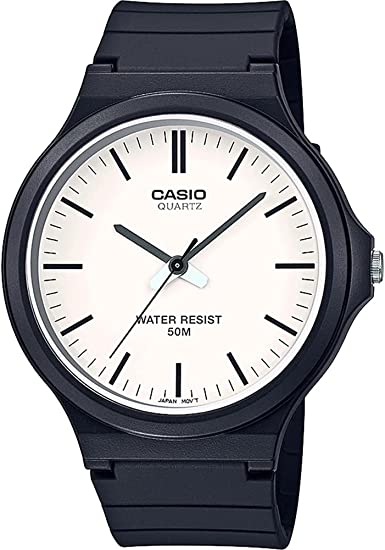 Casio Collection Unisex Analogue Quartz Watch with Resin Strap