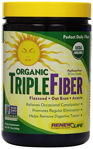 Organic Triple Fiber By Renew Life - 12 Oz. HOPE Formula