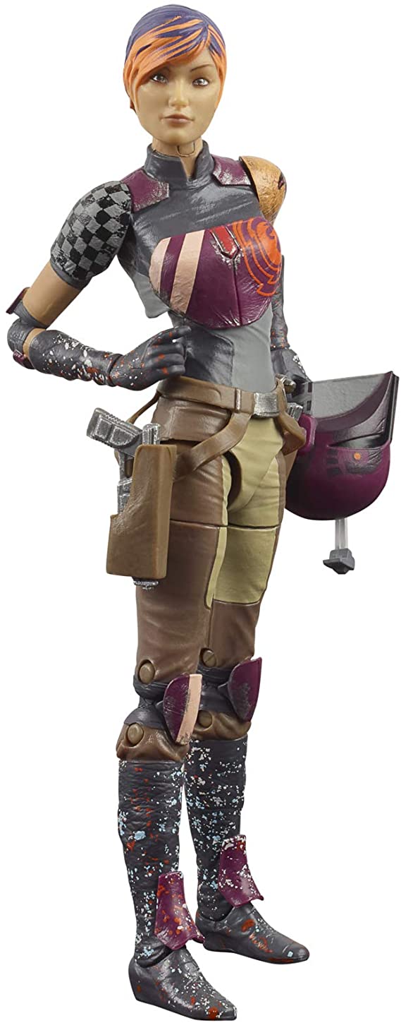 Star Wars The Black Series Sabine Wren Toy 6-Inch-Scale Rebels Collectible Action Figure, Toys for Kids Ages 4 and Up