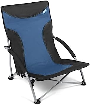 Kampa Sandy High Back Folding Beach Chair (Midnight Blue)