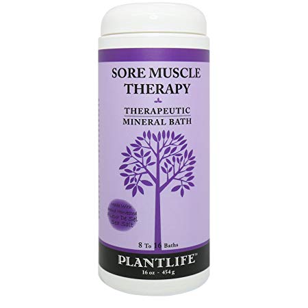 Sore Muscle Therapeutic Mineral Bath Salt- 16 oz