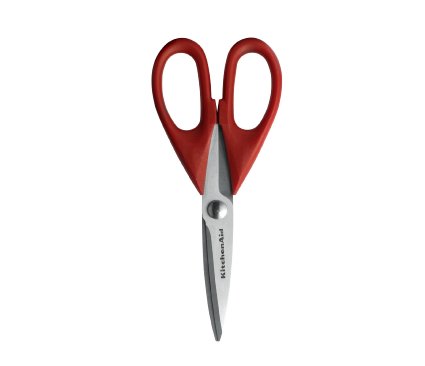 KitchenAid Shears with Soft Grip Handles, Red