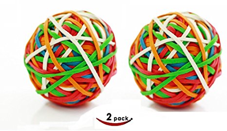 1InTheHome Rubber Band Ball 2 Pack