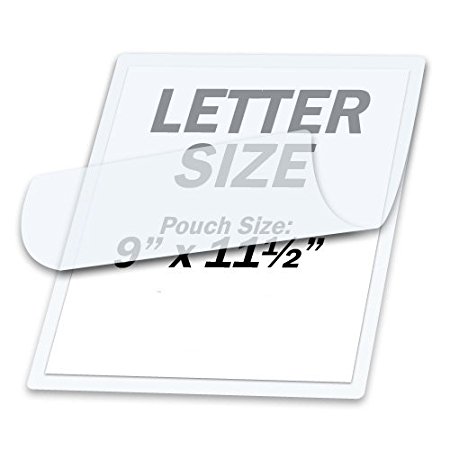 TruLam 9 x 11 1/2 Inches 3 Mil Letter Laminating Pouches, 100/Box (LP03LTR)