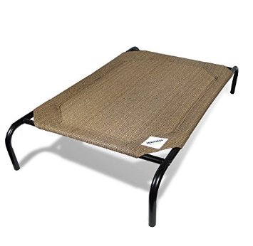 Coolaroo Elevated Pet Bed with Knitted Fabric